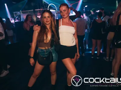 A professional photo of guests enjoying themselves at Cocktails Nightclub from our gallery.