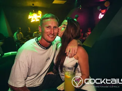 A professional photo of guests enjoying themselves at Cocktails Nightclub from our gallery.