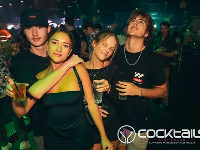 A professional photo of guests enjoying themselves at Cocktails Nightclub from our gallery.