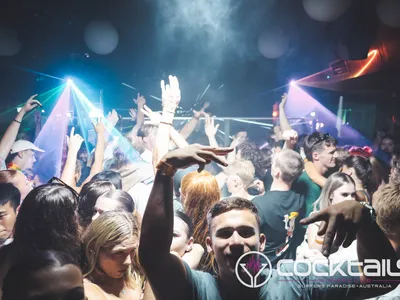 A professional photo of guests enjoying themselves at Cocktails Nightclub from our gallery.