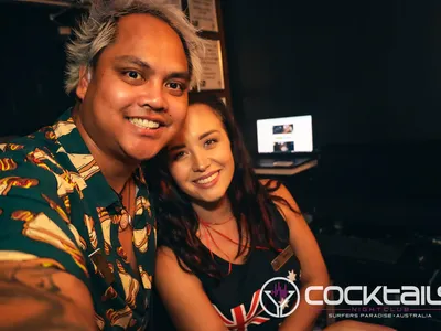 A professional photo of guests enjoying themselves at Cocktails Nightclub from our gallery.