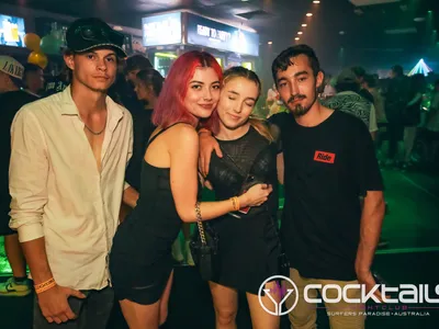 A professional photo of guests enjoying themselves at Cocktails Nightclub from our gallery.