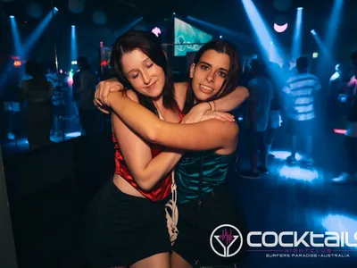 A professional photo of guests enjoying themselves at Cocktails Nightclub from our gallery.