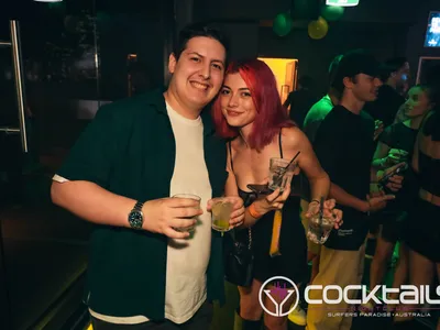 A professional photo of guests enjoying themselves at Cocktails Nightclub from our gallery.