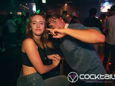 A professional photo of guests enjoying themselves at Cocktails Nightclub from our gallery.