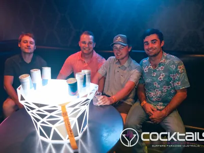 A professional photo of guests enjoying themselves at Cocktails Nightclub from our gallery.