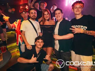 A professional photo of guests enjoying themselves at Cocktails Nightclub from our gallery.