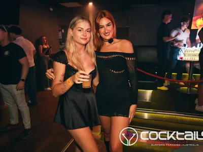 A professional photo of guests enjoying themselves at Cocktails Nightclub from our gallery.