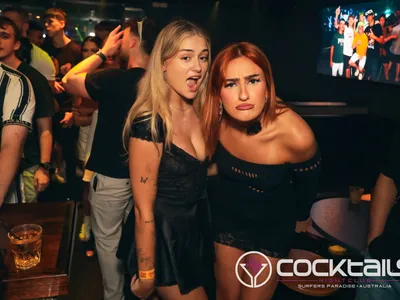 A professional photo of guests enjoying themselves at Cocktails Nightclub from our gallery.