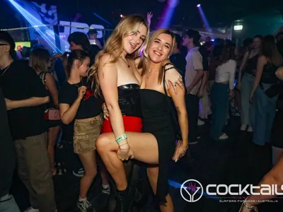 A professional photo of guests enjoying themselves at Cocktails Nightclub from our gallery.