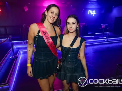 A professional photo of guests enjoying themselves at Cocktails Nightclub from our gallery.