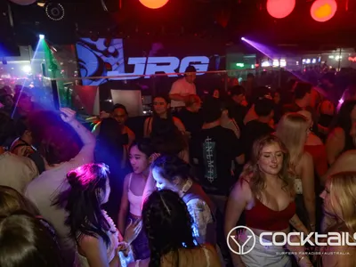 A professional photo of guests enjoying themselves at Cocktails Nightclub from our gallery.