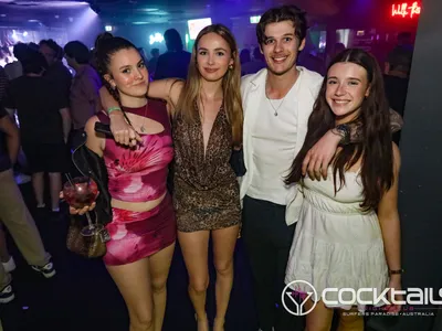 A professional photo of guests enjoying themselves at Cocktails Nightclub from our gallery.