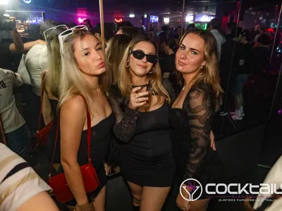 A professional photo of guests enjoying themselves at Cocktails Nightclub from our gallery.