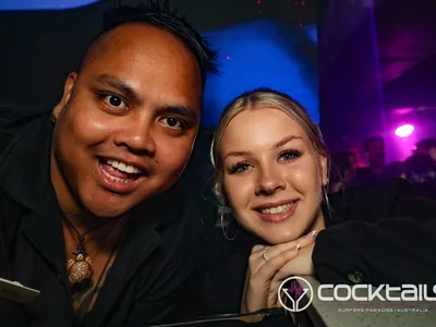 A professional photo of guests enjoying themselves at Cocktails Nightclub from our gallery.