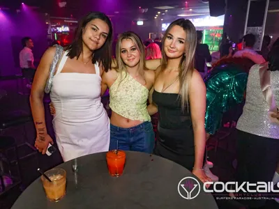 A professional photo of guests enjoying themselves at Cocktails Nightclub from our gallery.