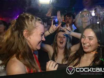 A professional photo of guests enjoying themselves at Cocktails Nightclub from our gallery.