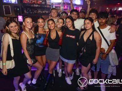 A professional photo of guests enjoying themselves at Cocktails Nightclub from our gallery.