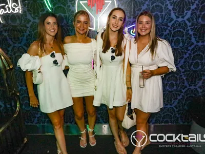 A professional photo of guests enjoying themselves at Cocktails Nightclub from our gallery.