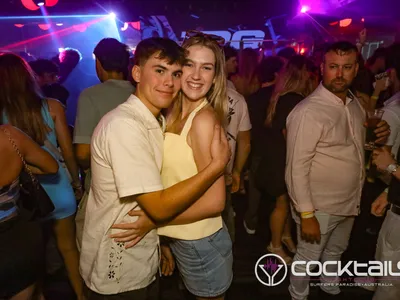 A professional photo of guests enjoying themselves at Cocktails Nightclub from our gallery.