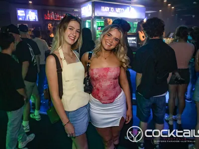 A professional photo of guests enjoying themselves at Cocktails Nightclub from our gallery.