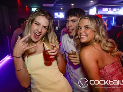 A professional photo of guests enjoying themselves at Cocktails Nightclub from our gallery.