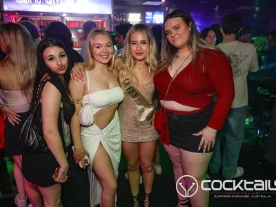 A professional photo of guests enjoying themselves at Cocktails Nightclub from our gallery.