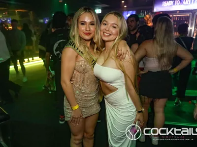 A professional photo of guests enjoying themselves at Cocktails Nightclub from our gallery.