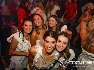 A professional photo of guests enjoying themselves at Cocktails Nightclub from our gallery.