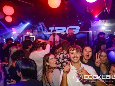 A professional photo of guests enjoying themselves at Cocktails Nightclub from our gallery.