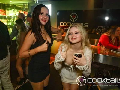 A professional photo of guests enjoying themselves at Cocktails Nightclub from our gallery.