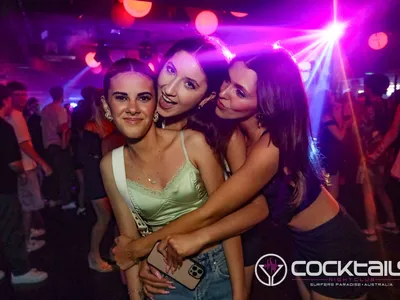 A professional photo of guests enjoying themselves at Cocktails Nightclub from our gallery.