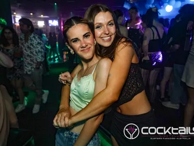 A professional photo of guests enjoying themselves at Cocktails Nightclub from our gallery.