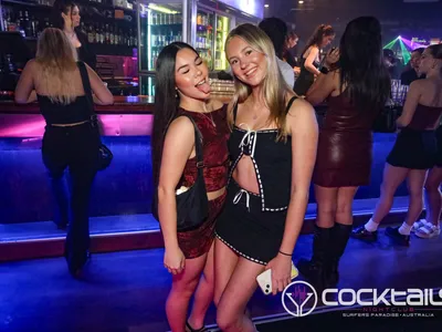 A professional photo of guests enjoying themselves at Cocktails Nightclub from our gallery.