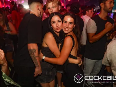 A professional photo of guests enjoying themselves at Cocktails Nightclub from our gallery.