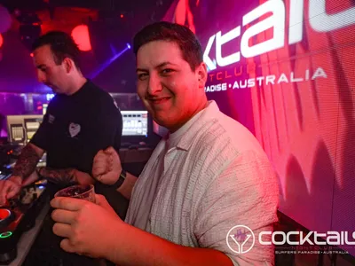 A professional photo of guests enjoying themselves at Cocktails Nightclub from our gallery.