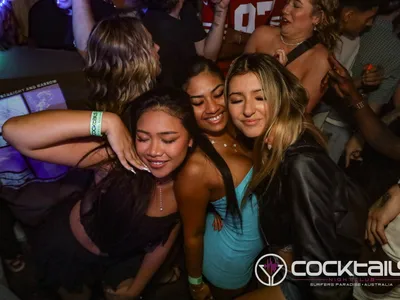 A professional photo of guests enjoying themselves at Cocktails Nightclub from our gallery.