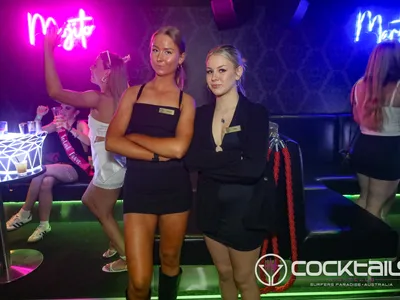 A professional photo of guests enjoying themselves at Cocktails Nightclub from our gallery.