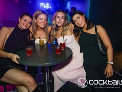 A professional photo of guests enjoying themselves at Cocktails Nightclub from our gallery.