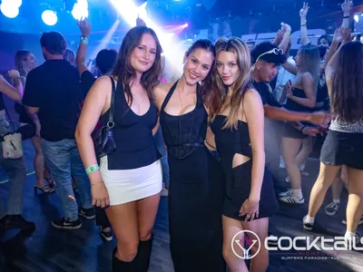 A professional photo of guests enjoying themselves at Cocktails Nightclub from our gallery.