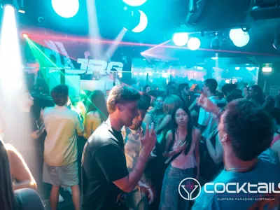 A professional photo of guests enjoying themselves at Cocktails Nightclub from our gallery.