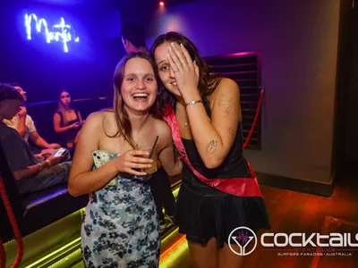 A professional photo of guests enjoying themselves at Cocktails Nightclub from our gallery.