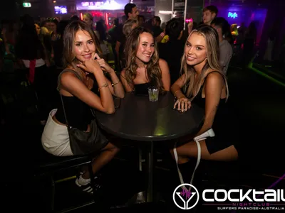 A professional photo of guests enjoying themselves at Cocktails Nightclub from our gallery.