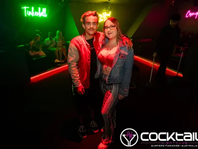 A professional photo of guests enjoying themselves at Cocktails Nightclub from our gallery.