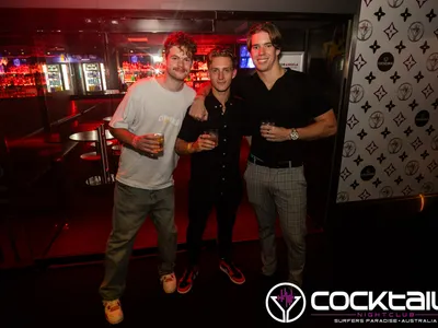 A professional photo of guests enjoying themselves at Cocktails Nightclub from our gallery.