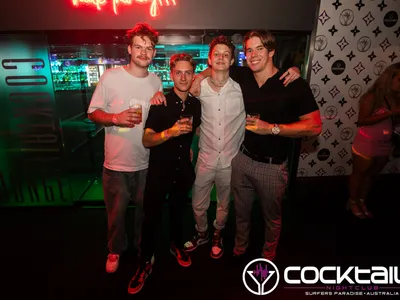 A professional photo of guests enjoying themselves at Cocktails Nightclub from our gallery.