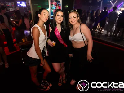 A professional photo of guests enjoying themselves at Cocktails Nightclub from our gallery.