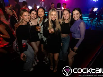 A professional photo of guests enjoying themselves at Cocktails Nightclub from our gallery.