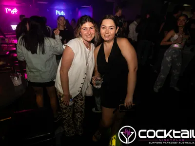 A professional photo of guests enjoying themselves at Cocktails Nightclub from our gallery.