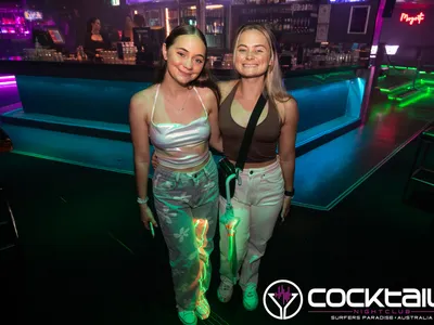 A professional photo of guests enjoying themselves at Cocktails Nightclub from our gallery.